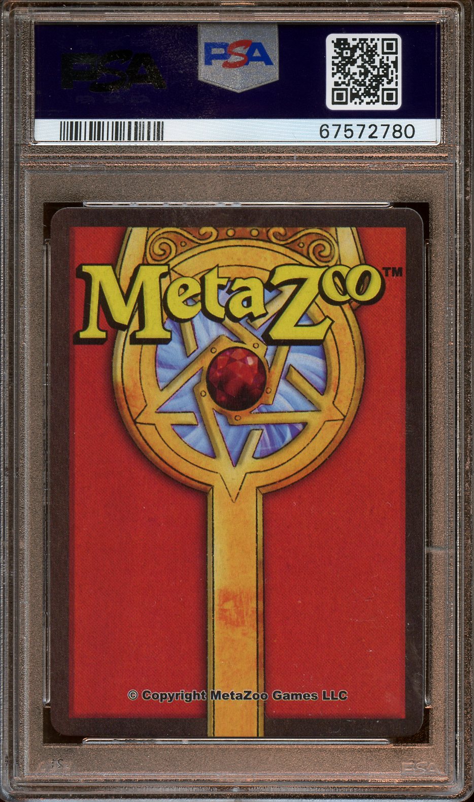 2021 MetaZoo Alaskan Vortex Holo Nightfall 1st Ed. PSA 9