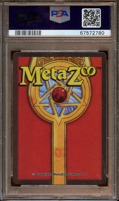 2021 MetaZoo Alaskan Vortex Holo Nightfall 1st Ed. PSA 9