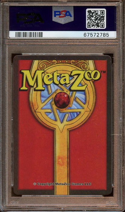 2021 MetaZoo Twin Meteor Rev. Holo Nightfall 1st Ed. PSA 9