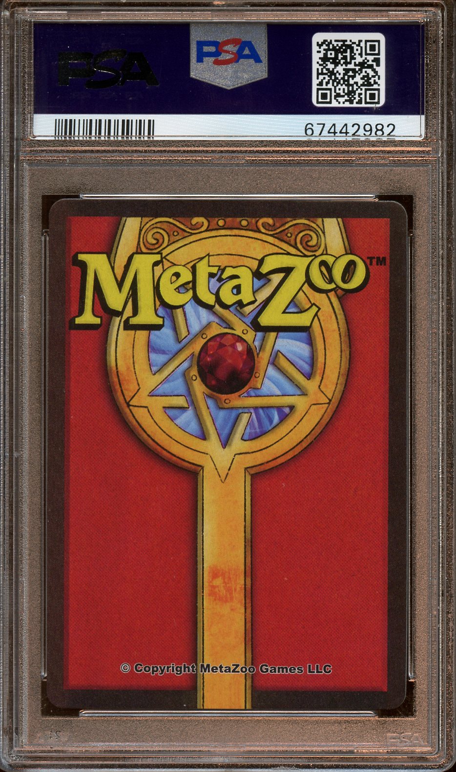 2021 MetaZoo Wendigo Holo Nightfall 1st Ed. PSA 9