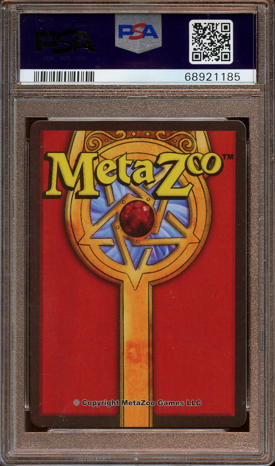 2022 MetaZoo Dragons Rise - Holo UFO 1st Ed. PSA 10