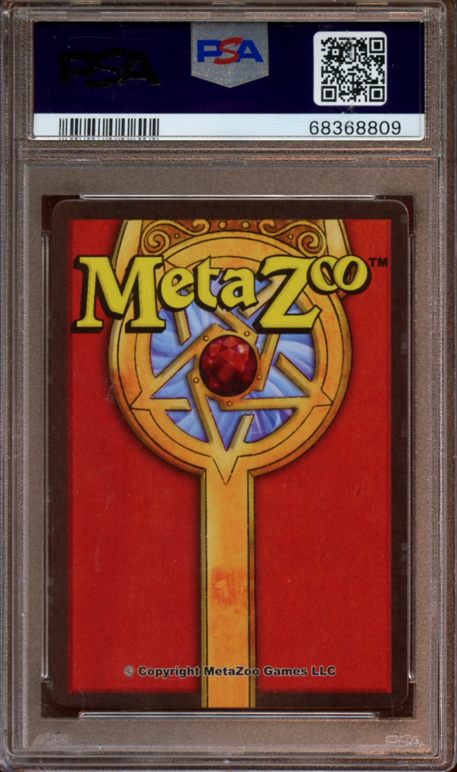 2022 MetaZoo Caster's Cup Beavershark PSA 7