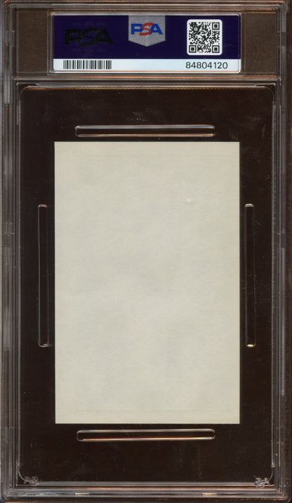 1972 Cleveland Petrols Jeff Astle w/ PELE - 11 Rivelino-19-hand cut PSA 3